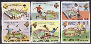 Мозамбик, 1981, ЧМ по футболу 1982, 6 марок